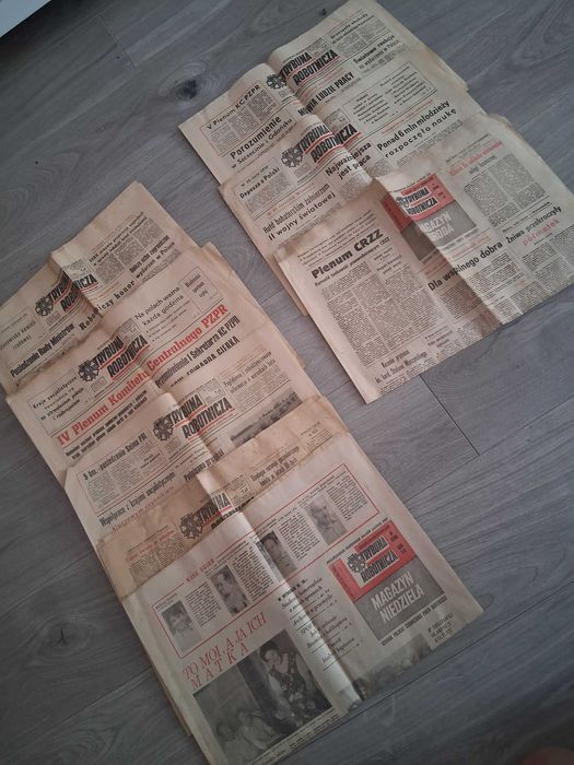 Stare Czasopisma gazety PRL