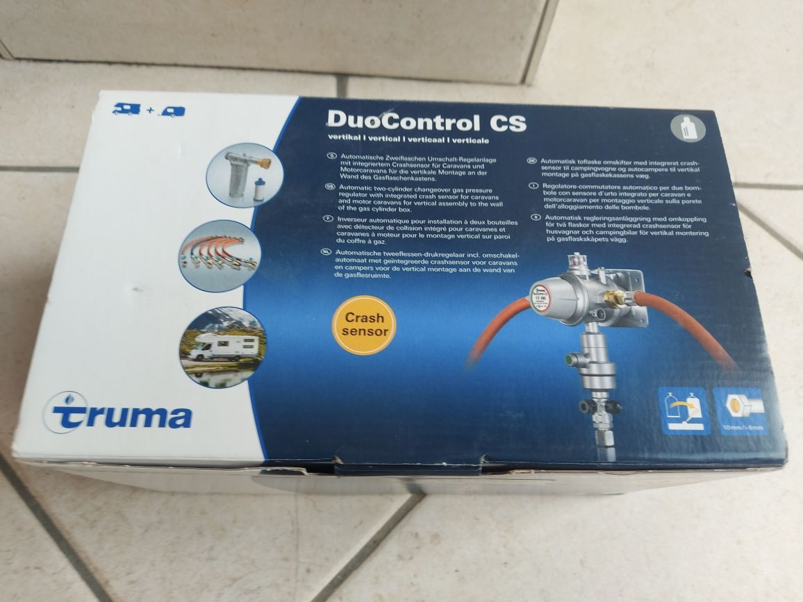 TRUMA  Duo Control  CS reduktor gazu ,Duocontrol camping kamper