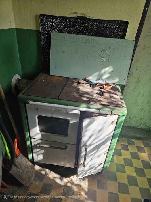 Kuchnia węglowa - Stan widoczny na zdjęciach