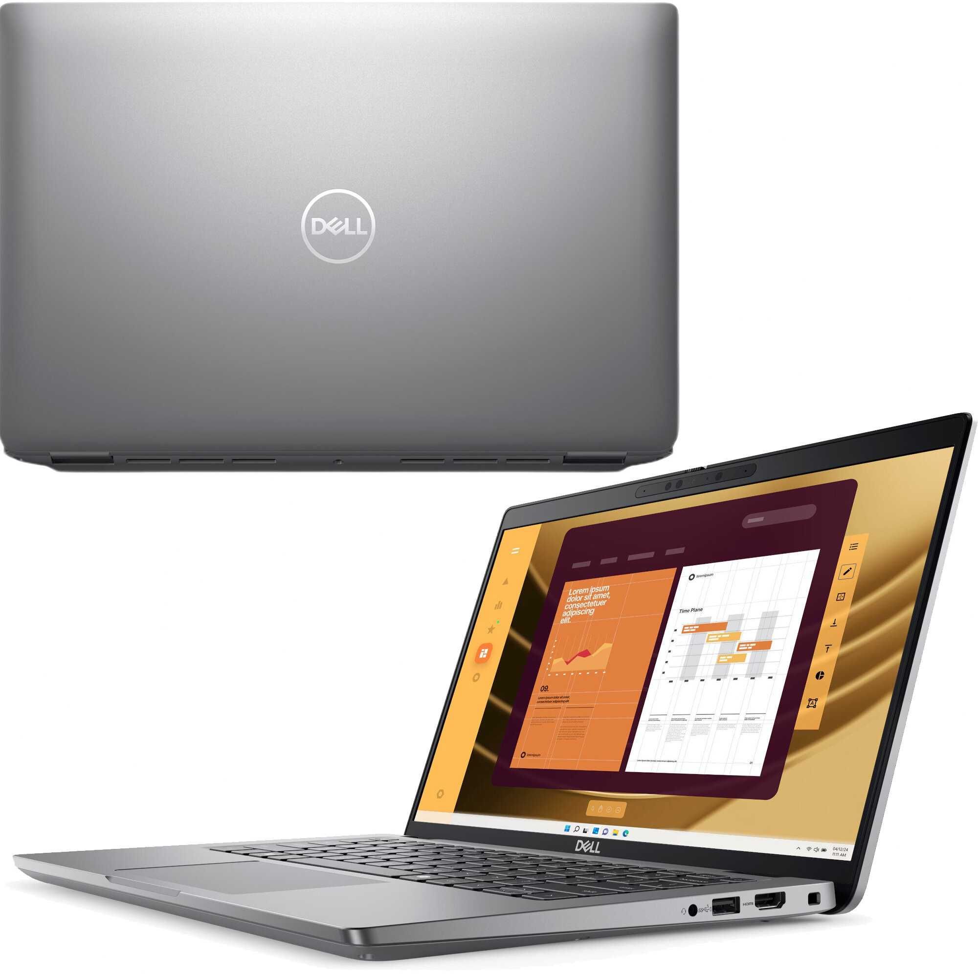 Laptop Dell Latitude 14' 5450 4G LTE Ultra i5 512 GB 16GB W11 NOWY GW
