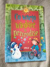 Książka,,Co warto wiedzieć o przyrodzie"