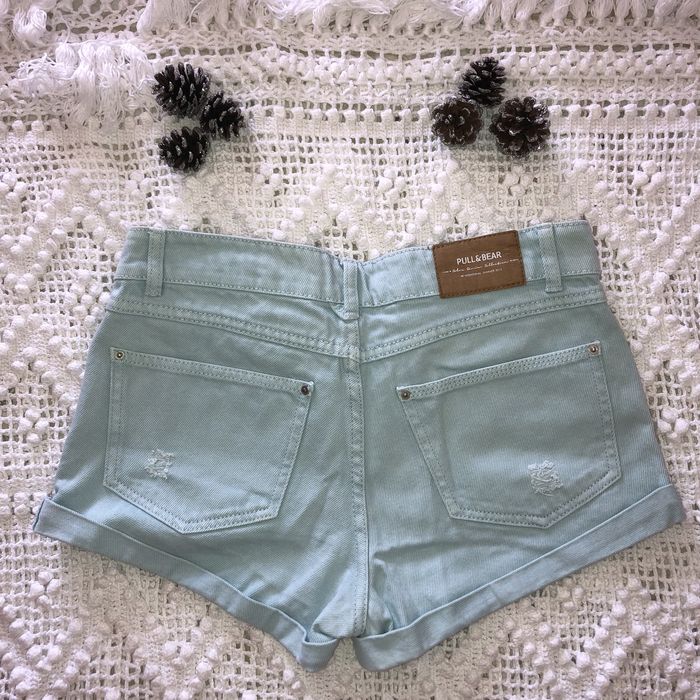 Calcões turquesa Pull&Bear