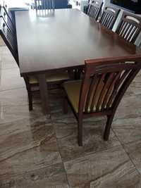 Stół 1,10cm x 2m plus 4 krzesła