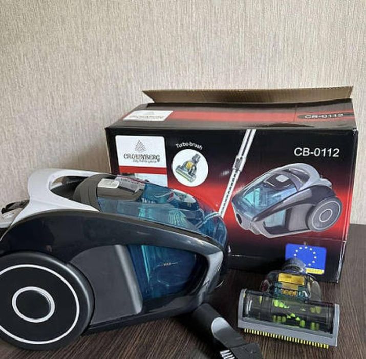 Пилосос з турбощіткою та хеппа фільтром