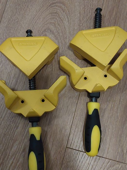 Stanley 83-122 ścisk kątowy do płyt meblowych drewna zacisk stolarski