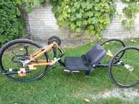 Handbike rower ręczny trzykołowy
