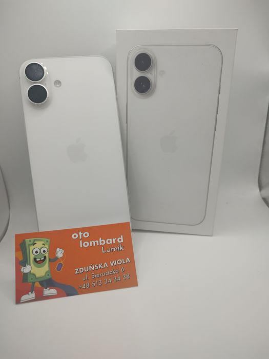 iPhone 16 Plus 100% Gwarancja! Lumik Zduńska Wola