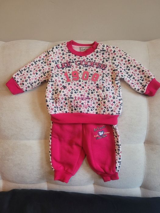 Komplet niemowlęcy dres Lee Cooper 62