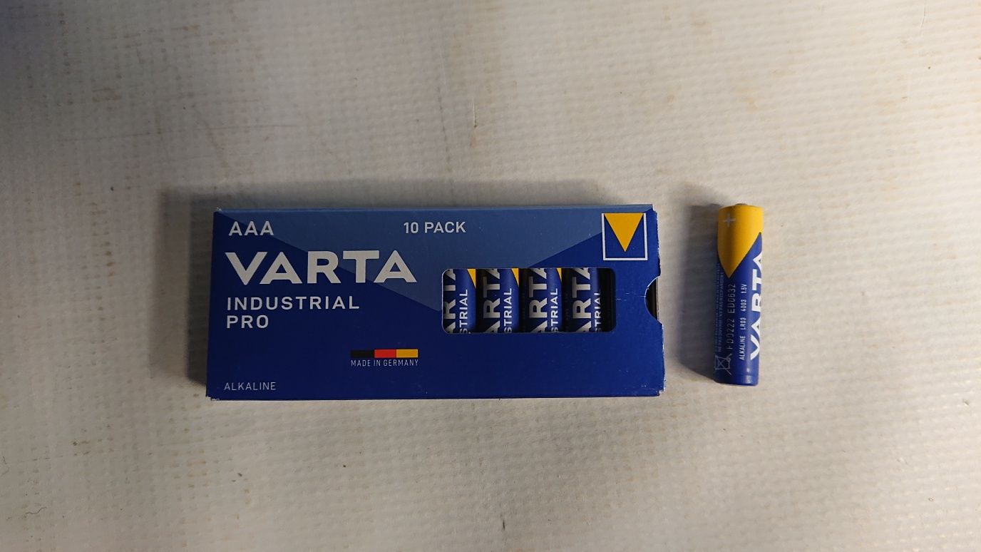 Baterie Paluszki 10x AAA LR3 VARTA Industrial Pro Alkaliczne 10 sztuk