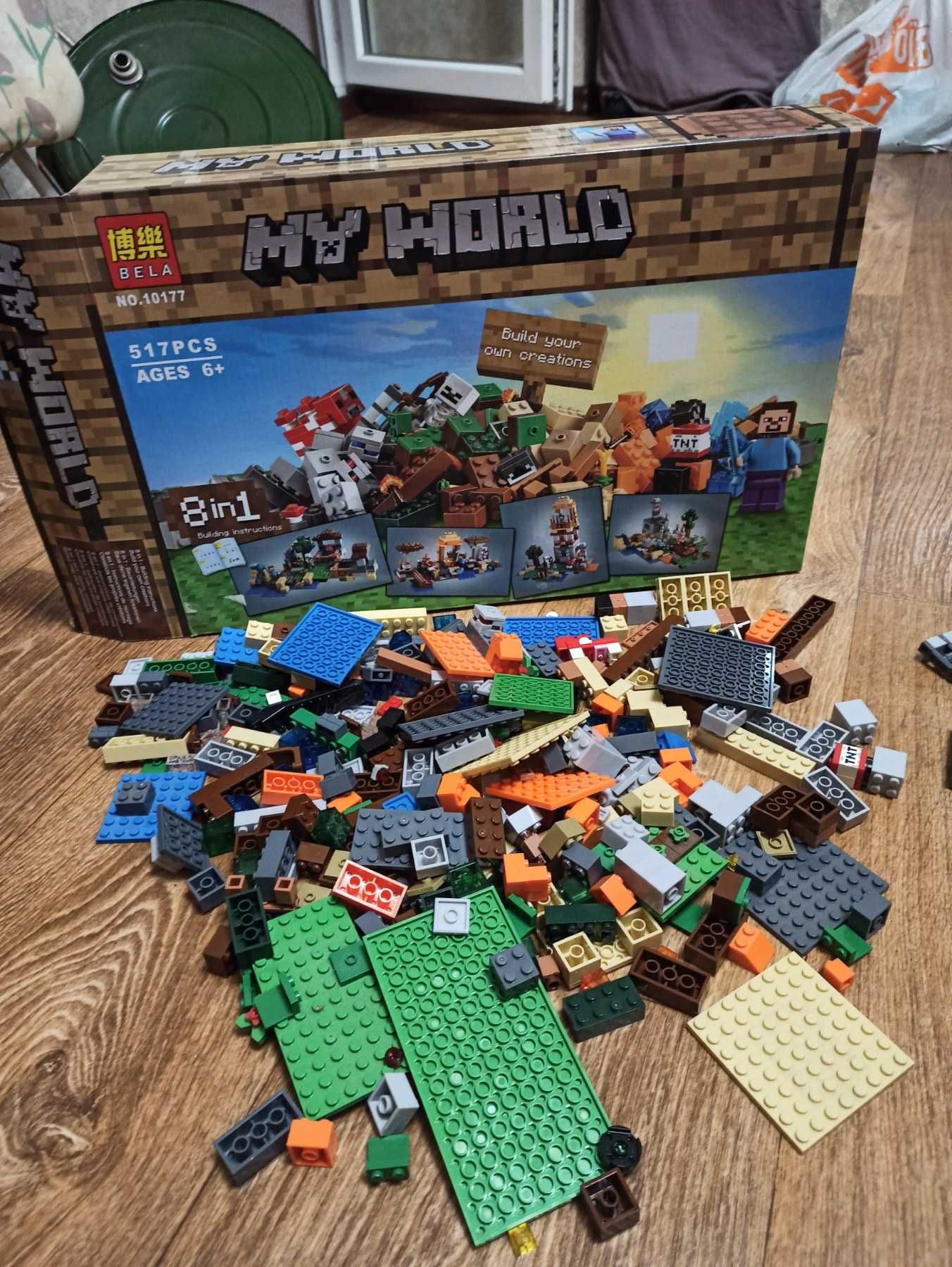 Конструктор My World МС 10177 Побудуй світ 517 деталей