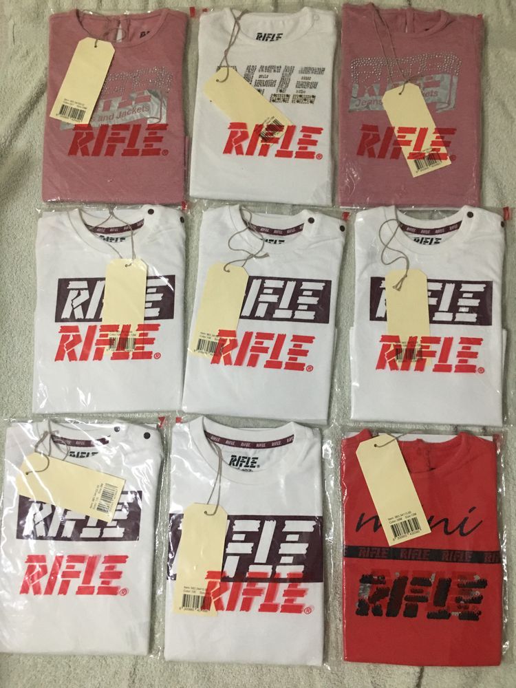 Lote de roupa novas de criança, multimarcas