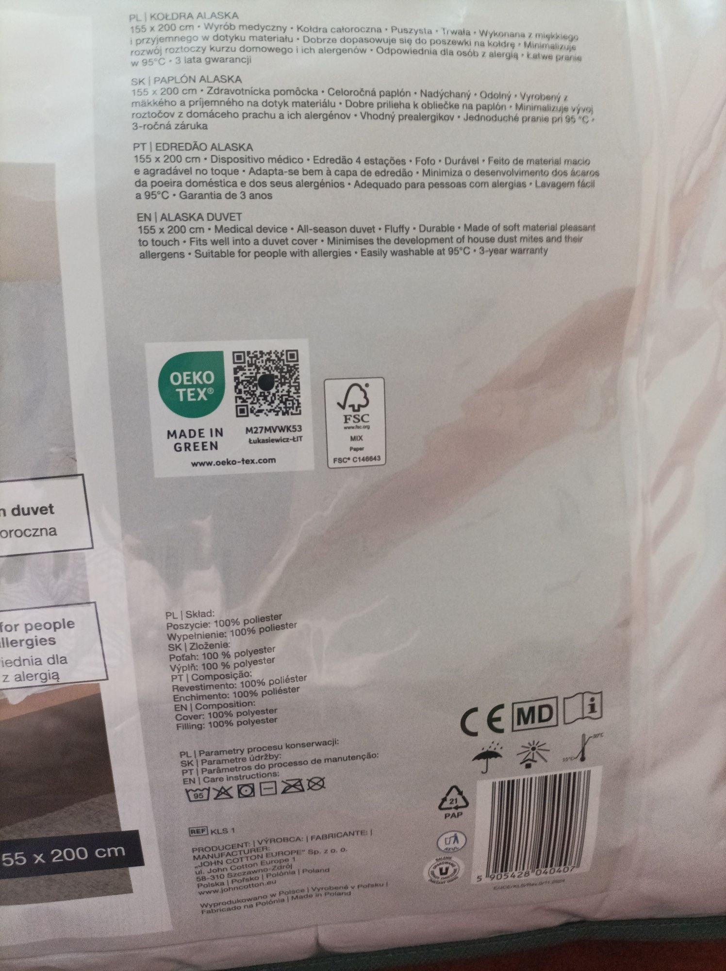Kołdra Alaska Duvet marki Smukee