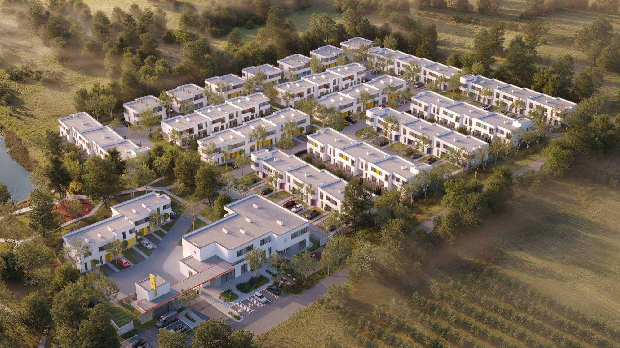 Старт продажу Таунхаусів в ЖК ART PARK | Зона BBQ | парко місце