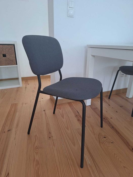 Chairs Vihals Ikea blue (3)