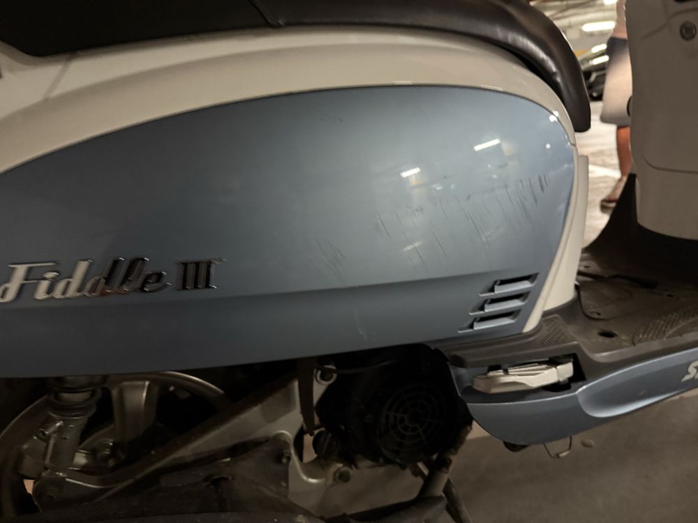 Skuter Sym Fiddle III 3 175cm jak piaggio vespa