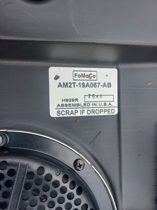 Subwoofer i wzmacniacz ford s-max galaxy