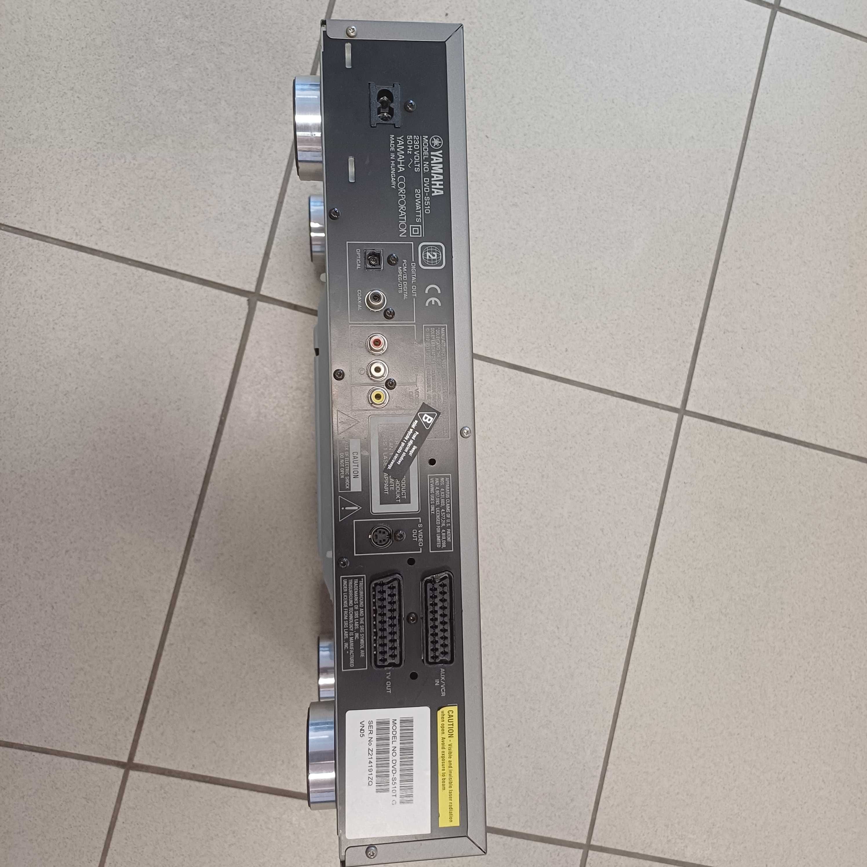 CD DVD Odtwarzacz Yamaha DVD S510 T G