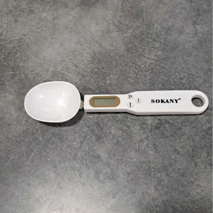 Ложка ваги електронна SOKANY мірна з LCD екраном до 500 г (АКЦІЯ!)