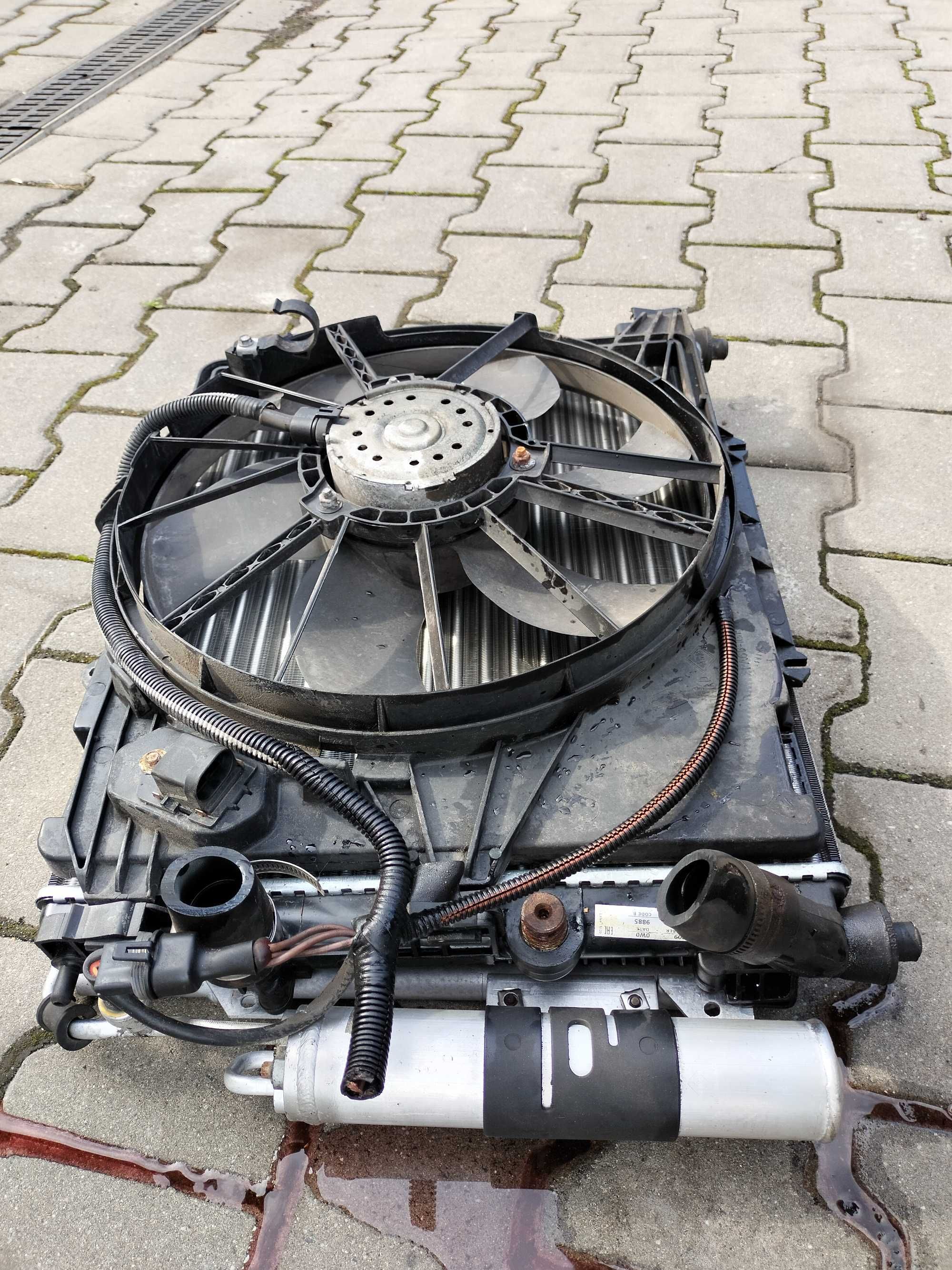 RENAULT Thalia 1.4 Chłodnica wody Nissens + klimatyzacji Delphi