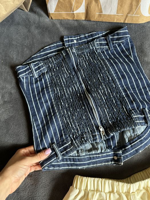 Топ корсет zara спідниця зефірка