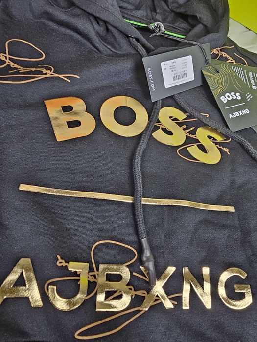 Bluza męska kaptur Boxing hugo Boss logowane limitowana OUTLET