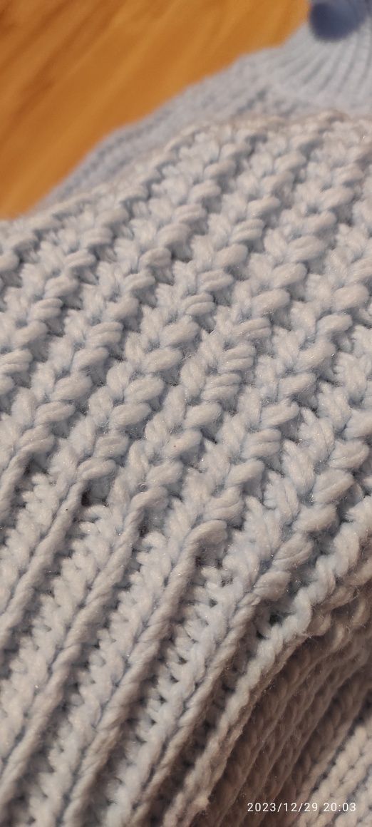 Sweter z miękkiej dzianiny z domieszką wełny H&M