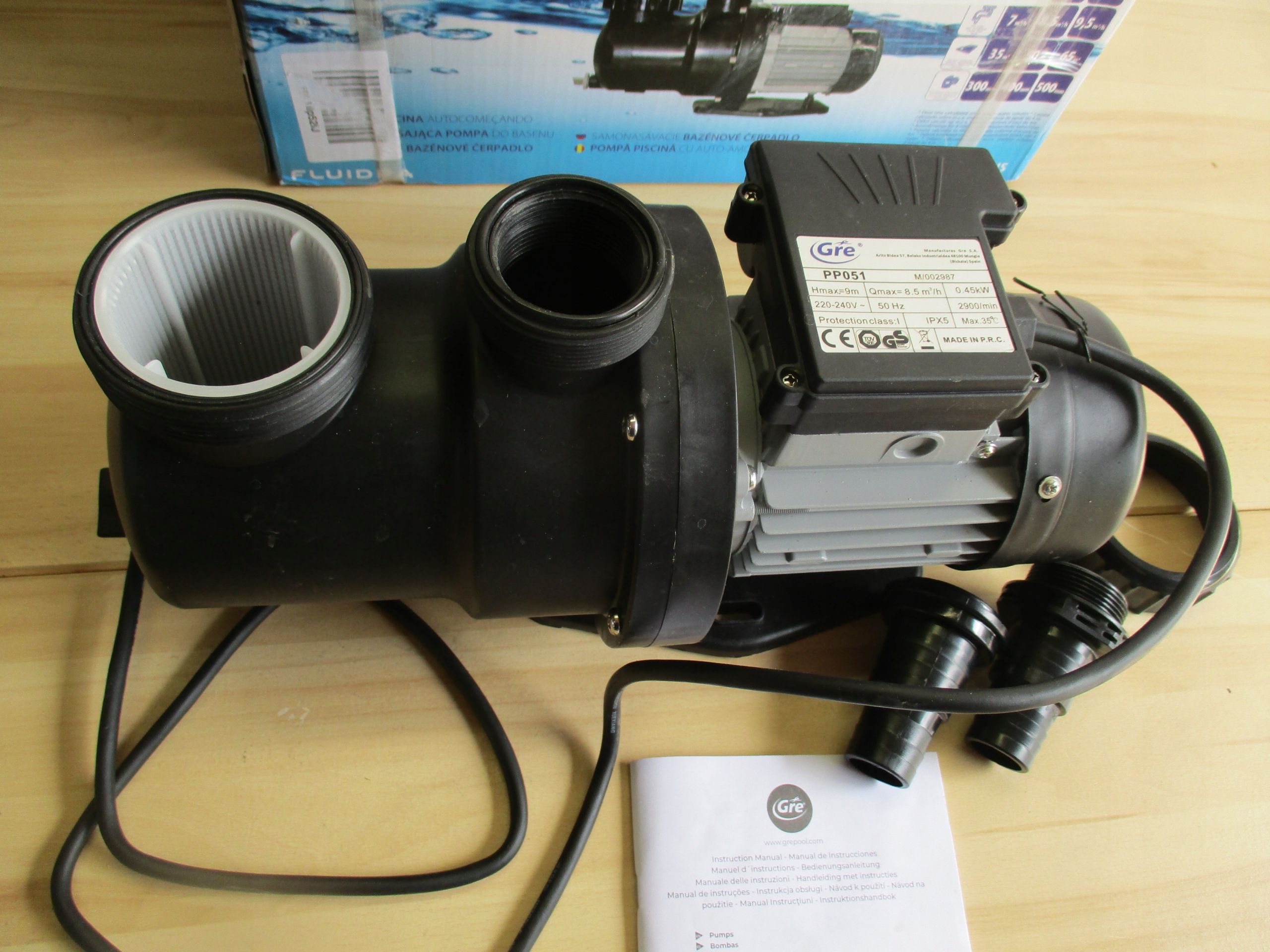 Pompa Samozasysająca Comfort Do Basenów 8500 L /h