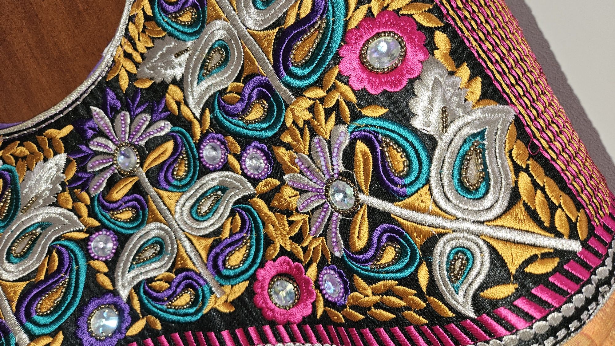Vestido punjabi - 3 peças