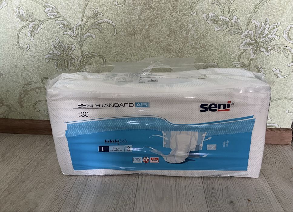 Подгузники для взрослых Seni Standard Air L 30 шт.
