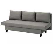 Sofa 3-osobowa + fotel (sofa rozkładana IKEA Alvdalen, fotel Friheten)