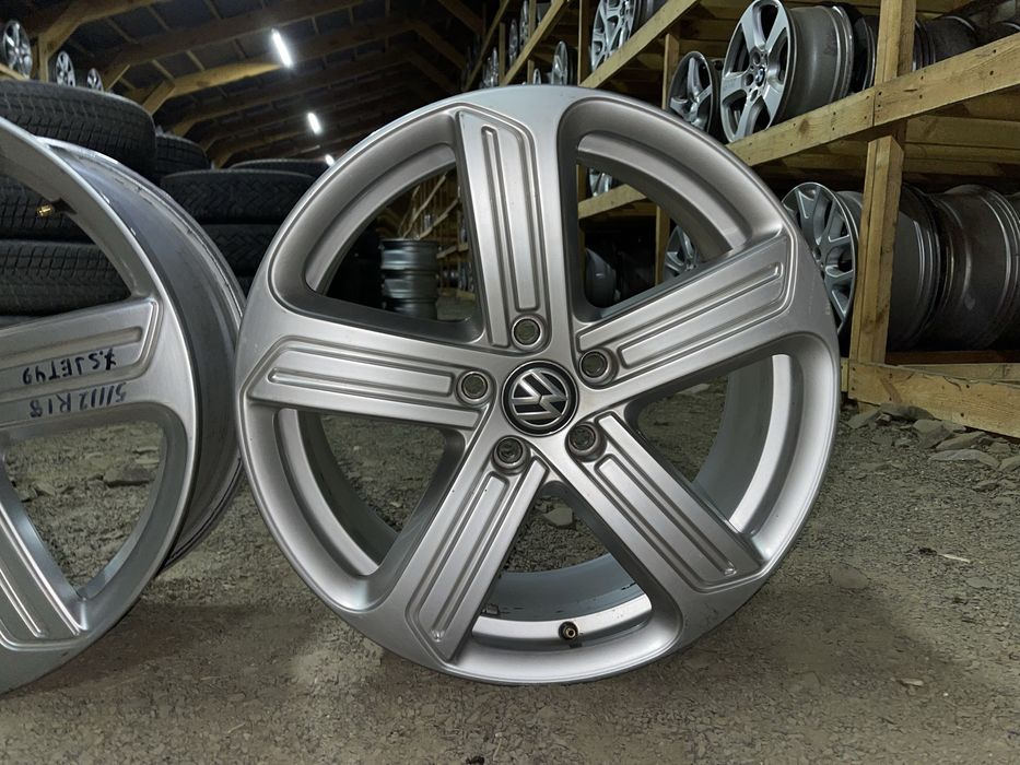 Диски Volkswagen Golf GTR 5/112 R18 7.5J ET49 ориг. комплект