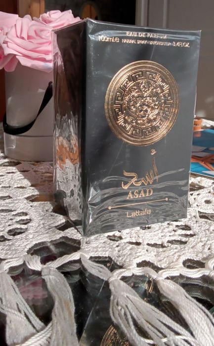 Lattafa ASAD Eau de Parfum 100 ml  Mocny, ciepły i luksusowy zapach