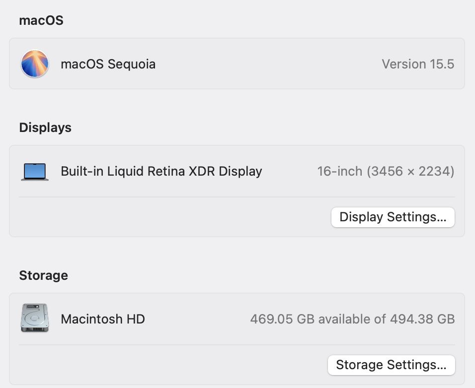 MacBook Pro 16 2021 M1 Pro 16Gb 512Gb Space 89%