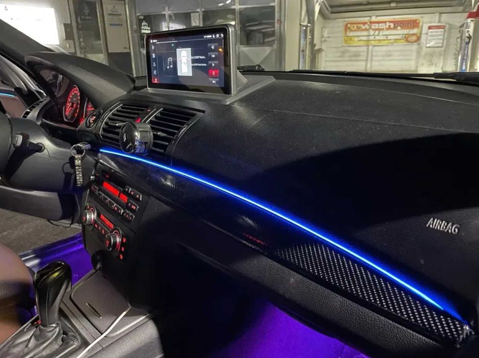Контурная Ambient подсветка салона на все марки авто LED RGB Освещение