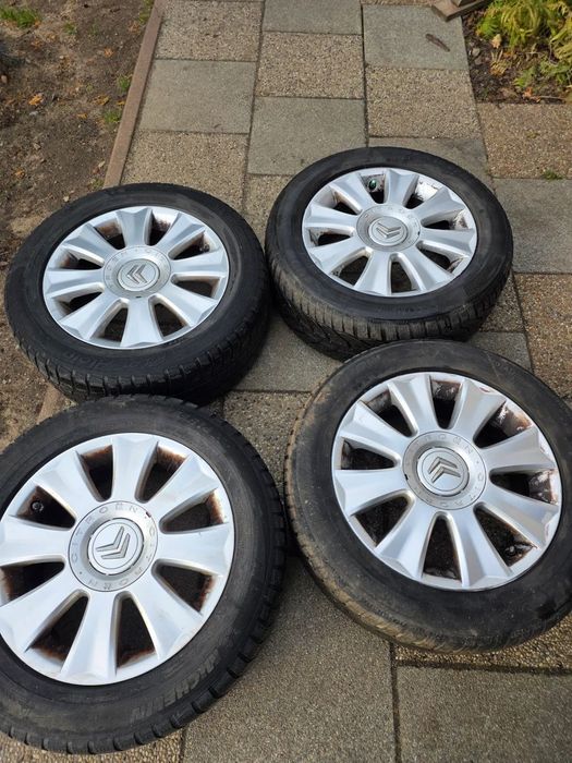 Koło koła opony zimowe felgi alufelga 215/55R16 Citroen C5 C4 Grand Picasso