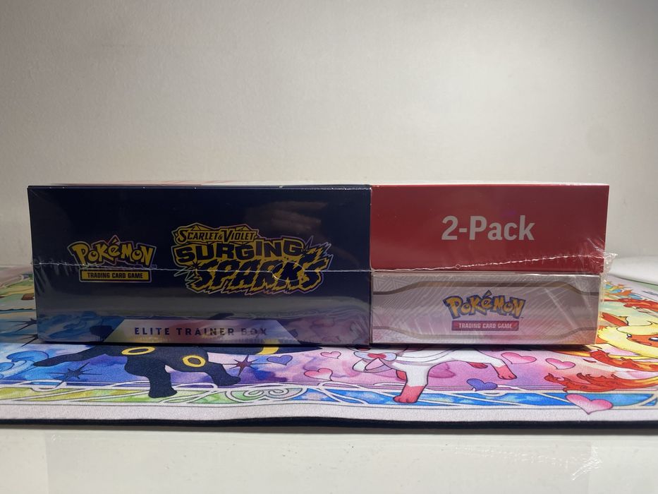 Pokemon Surging Sparks Elite Trainer Box 2-pakc Costco