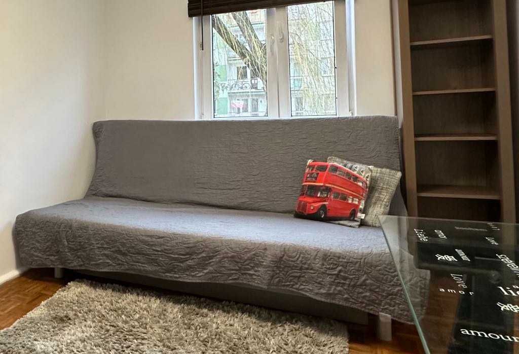 NYHAMN Rozkładana sofa 3-osobowa, materac ze sprężynami kieszeniowymi