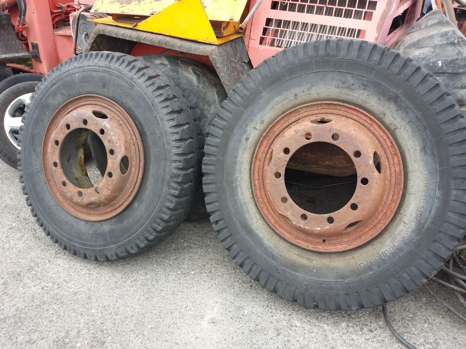 20” - koła r-20 cali - felgi stalowe DĘTKOWE do ciężarówki + opony 12.00 r20 cali , 10.00 - Ciezarowe Betoniarka HDS Dzwig Zwyzka Jelcz , Steyr , Man , Daf , Scania , Volvo itd