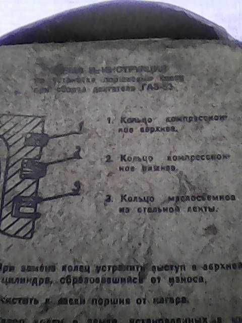 Кольца поршневые ЗМЗ-53 ГАЗ-53