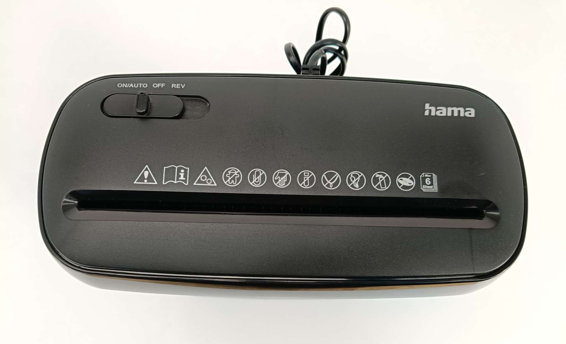 Niszczarka Hama Basic S6 P-2 8L