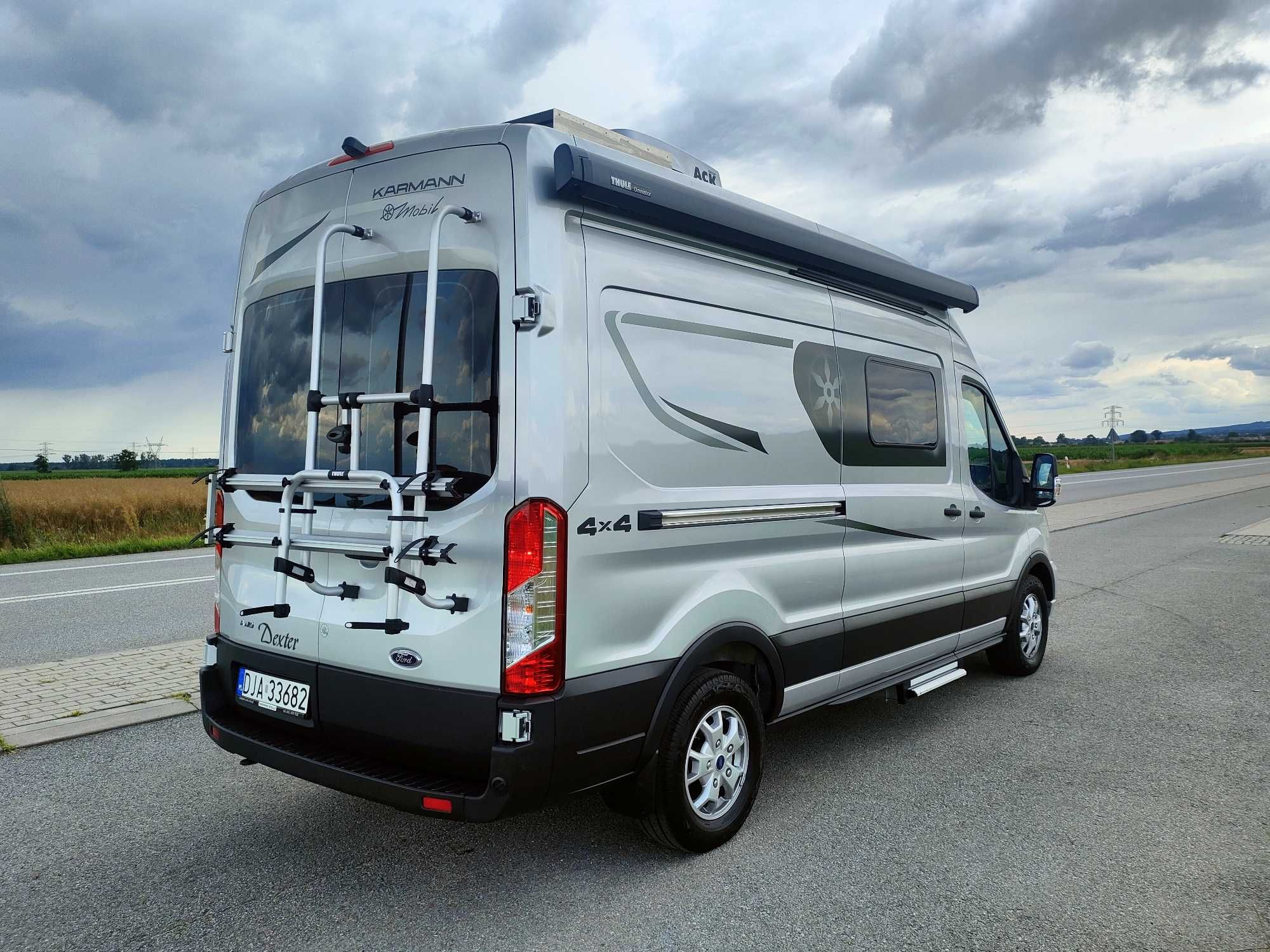 KAMPER WYNAJEM Nowy Karmann Dexter 560 4x4 - WOLNY do 02.08.2025r.
