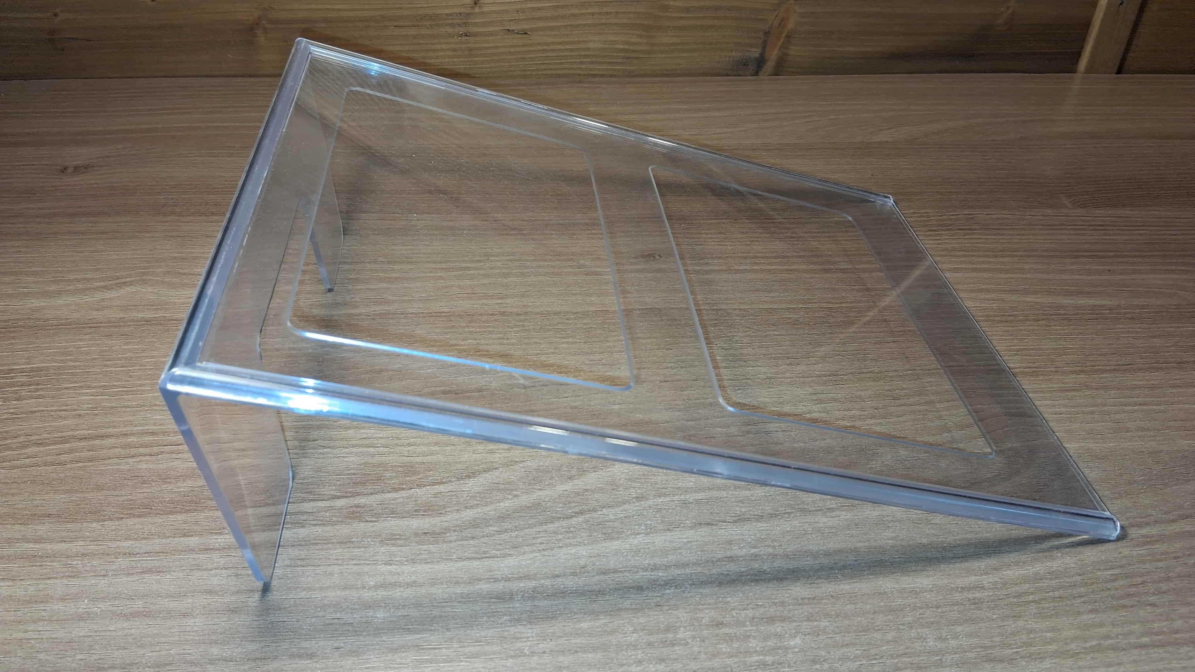 4x Stojak Podstawka Z Akrylu Plexi Ekspozytor Na Towar Nowe Komplet