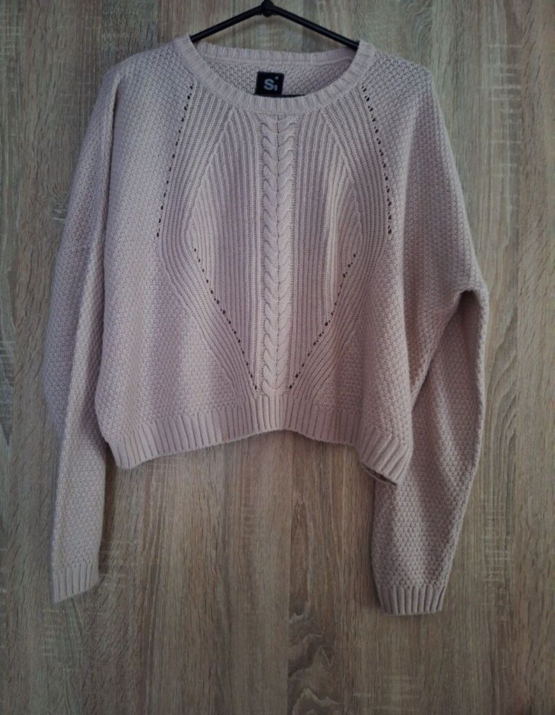 Sweterek sinsay owersize crop top