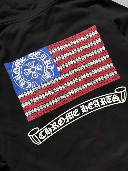 Зіп-худі Chrome Hearts USA Flag