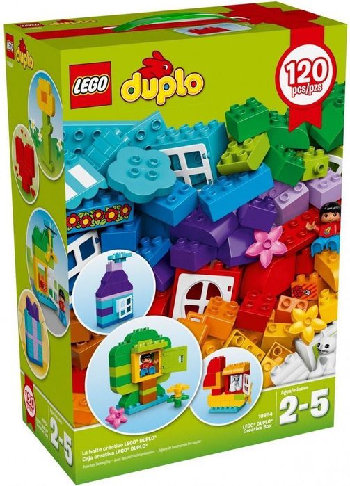 Lego Duplo Zoo - duży zestaw + pudełko!
