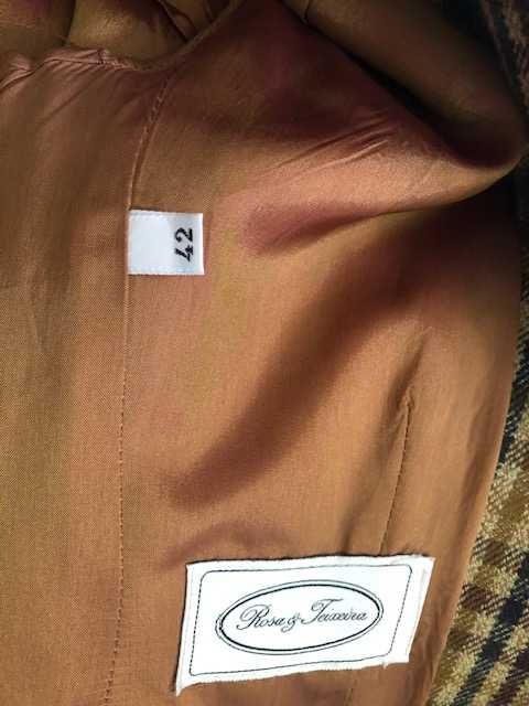 Blazer senhora da marca de luxo Rosa & Teixeira, em pura lã