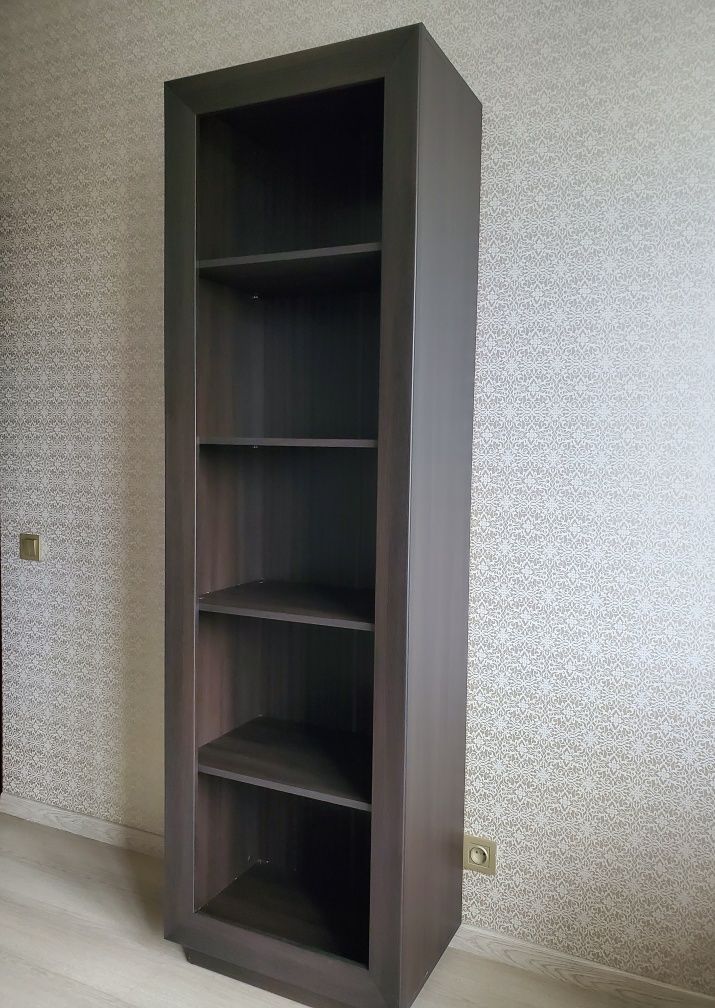 Книжкова шафа (пенал) BRW Ларго дуб венге