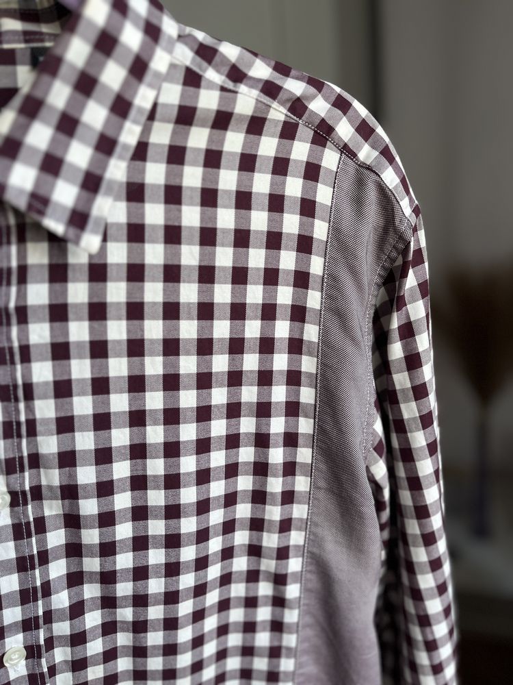 Koszula meska z dlugim rekawem w krate oryginalna slim fit Hugo Boss