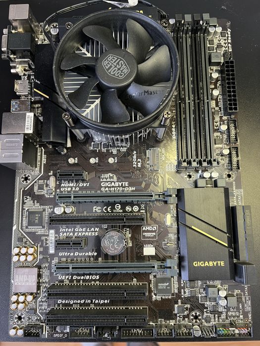 Zestaw Intel i5-6500 / Gigabyte GA-H170-D3H / Cooler Master