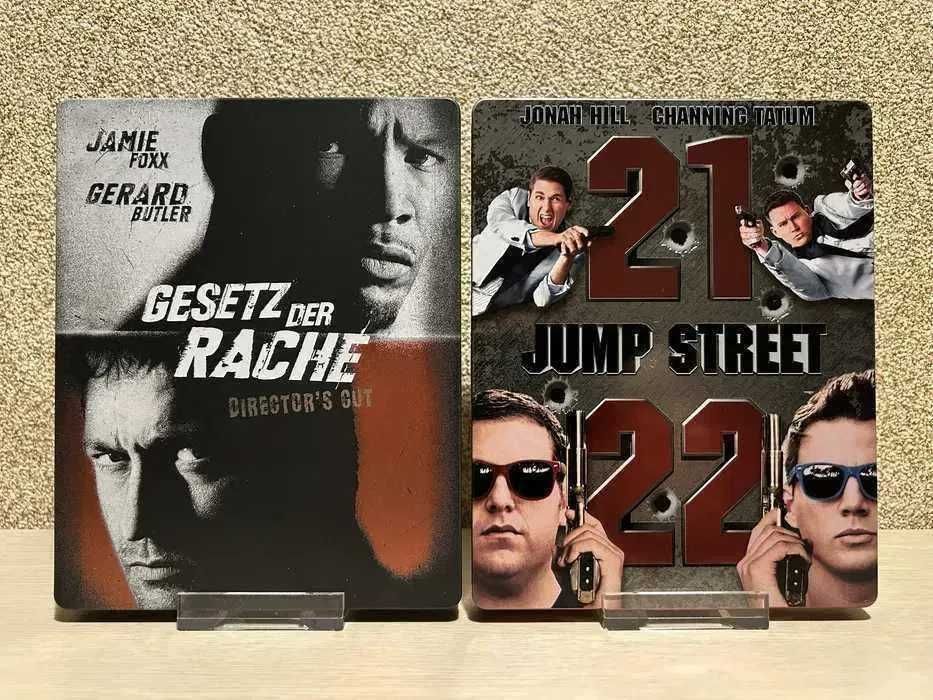 Steelbook Blu-ray Напролом /Петля времени /Саботаж/Игрок
